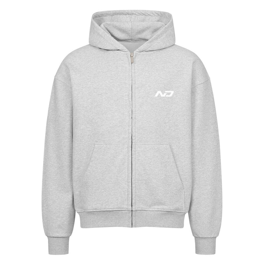 Basic Grey Zipper – NVR DONE